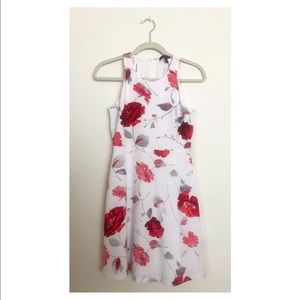 Banana Republic Floral Mini Dress | 0 Petite